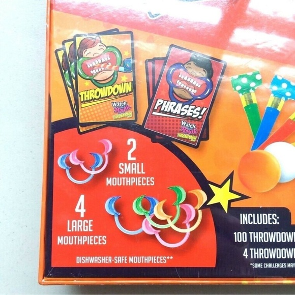 Brand New Sealed Watch Ya' Mouth Throwdown Edition Game - Picture 7 of 8